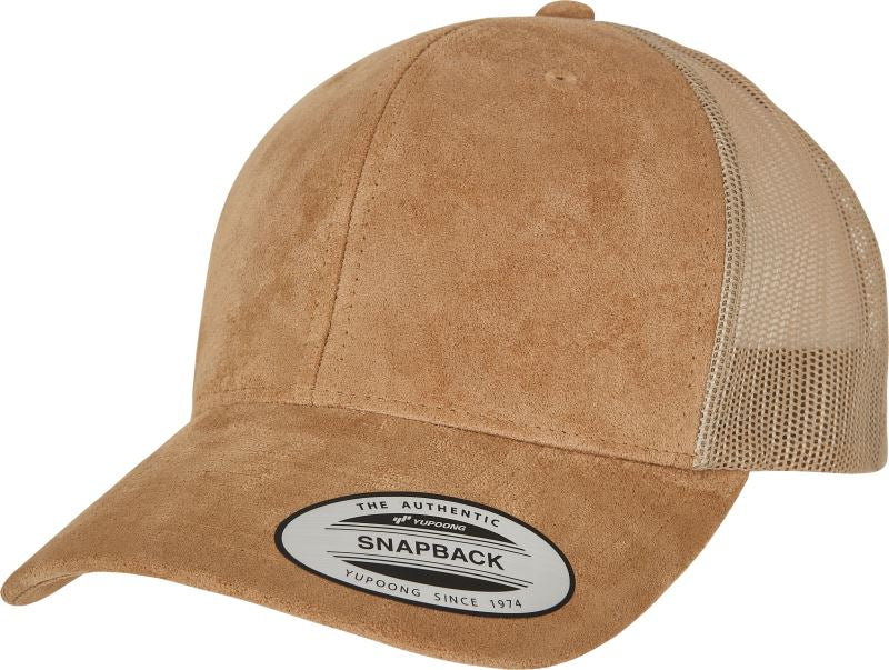 6 Panel Trucker Cap "Suede" - Flexfit | 6606SU - oblekanadom