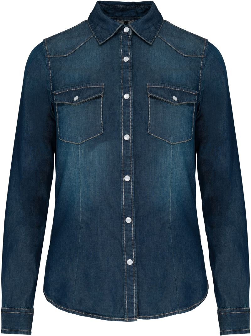 Ženska Srajca s Dolgimi Rokavi Kariban K518 - oblekanadom