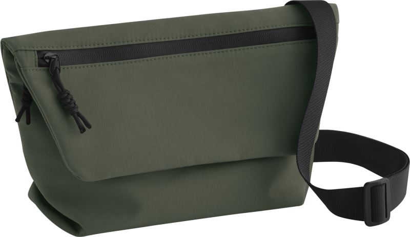 Unisex shoulder Bag "Minimal Lifestyle" BagBase – pine green