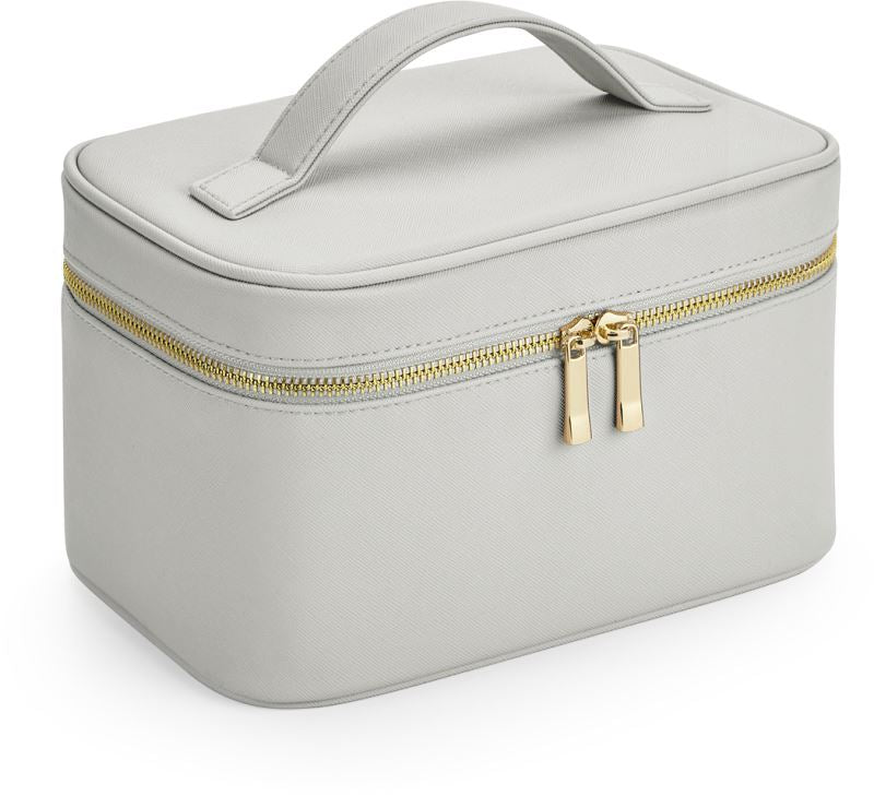 Kozmetični kovček BagBase Boutique BagBase BG763, črna torba za shranjevanje kozmetike in ličil, prikazana na sliki.