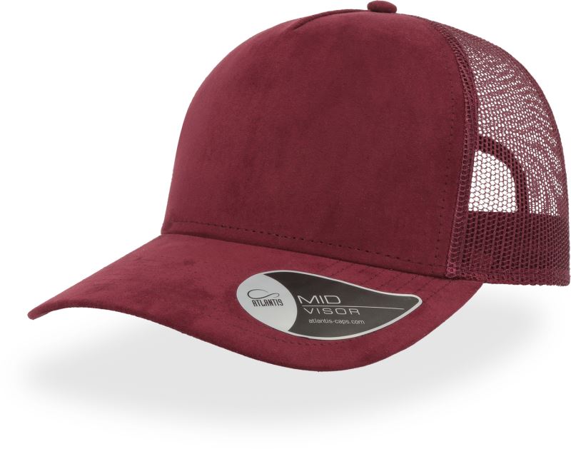 5-panelna kapa za tovornjakarje "Rapper Suede" - Atlantis - oblekanadom