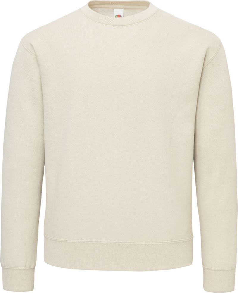 Unisex pulover "Supercotton™" Fruit of the Loom – desert sand