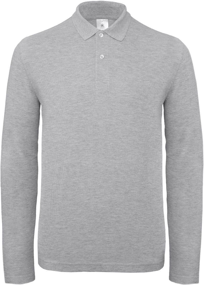 Moška Polo Majica Dolgi Rokav B&C ID.001 LSL - oblekanadom