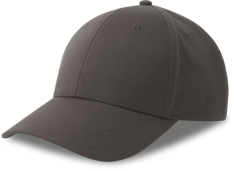 Unisex 6 Panel Baseball kapa Atlantis – dark grey