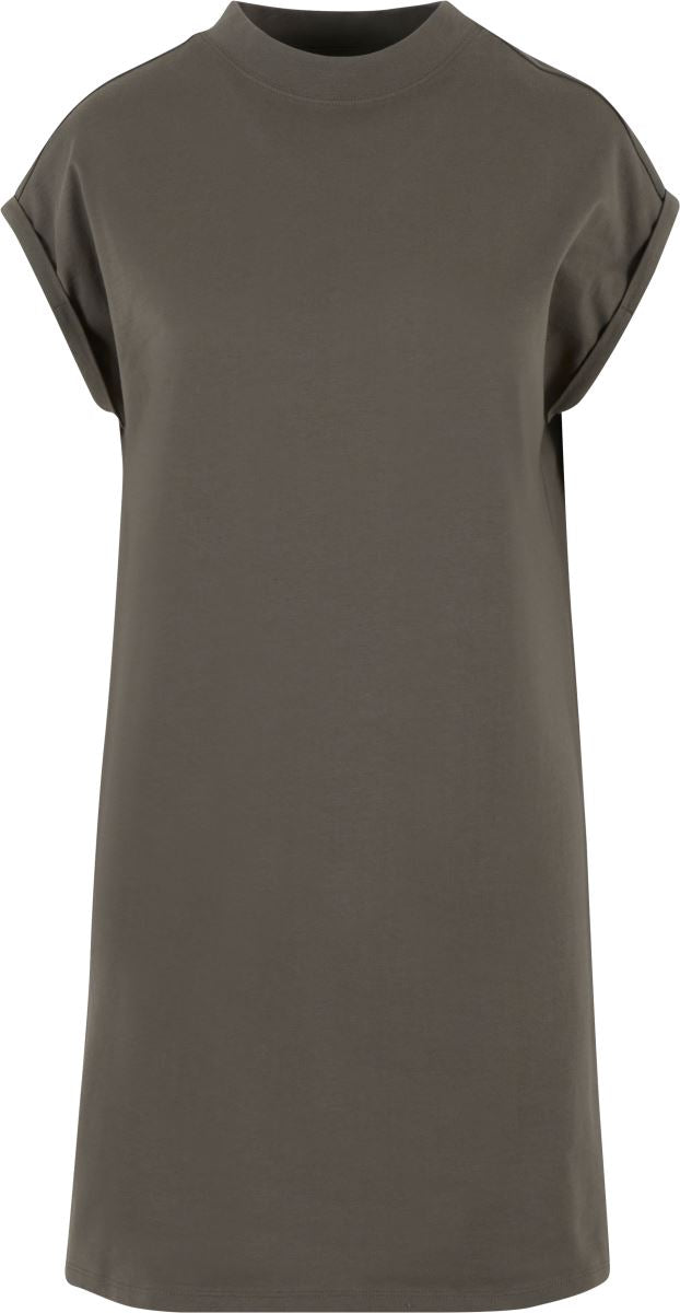 Unisex majica Dress stand-up collar New Morning Studios – olive