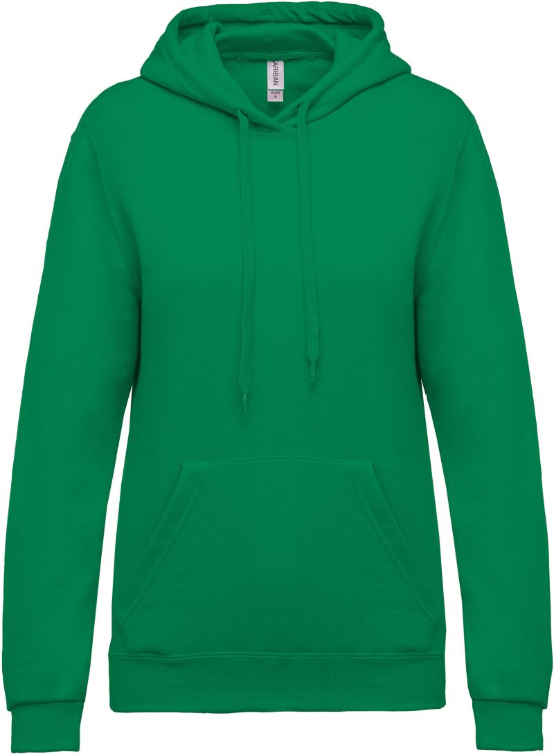 Ženska pulover s kapuco - Kariban | K473 - Del 1 - oblekanadom
