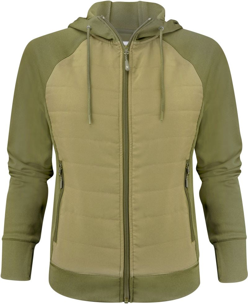 Ženska Hybrid jakna "Two-Tone" James Harvest – moss green