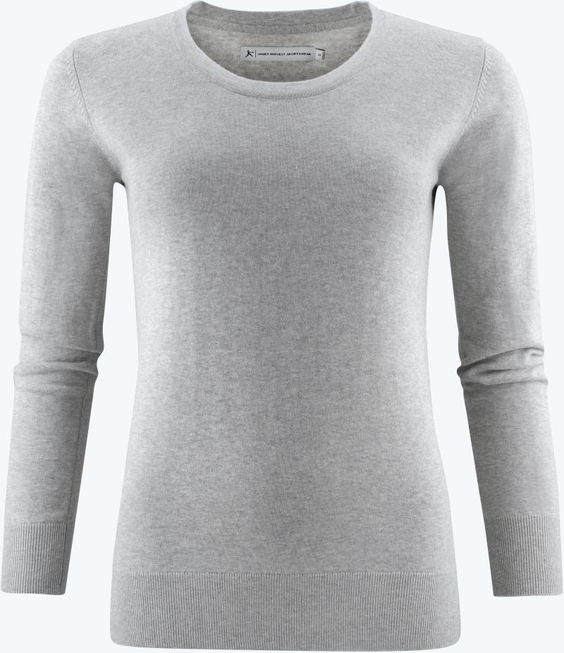 Ženska Pullover James Harvest – grey melange