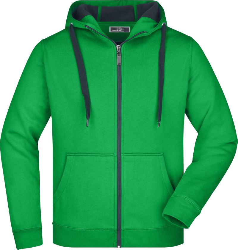 Moški Pulover s Kapuco James & Nicholson JN 355 - oblekanadom