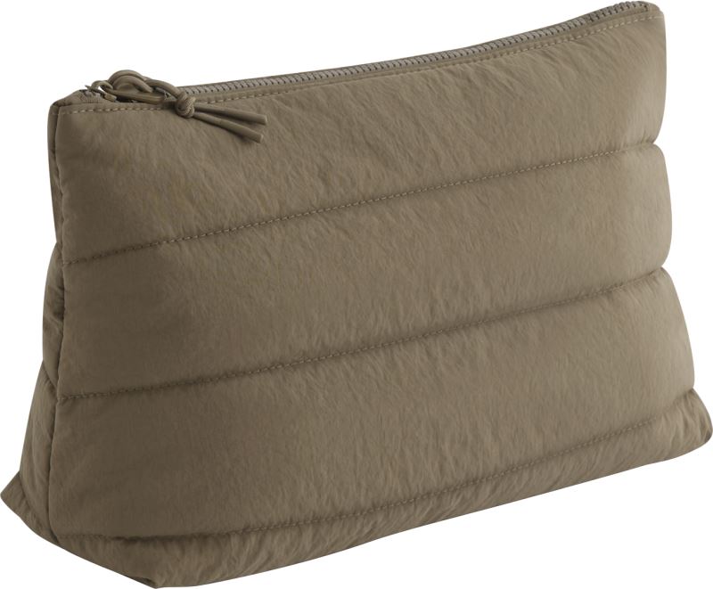 Unisex accessories Bag "Quilted" BagBase – earthy green