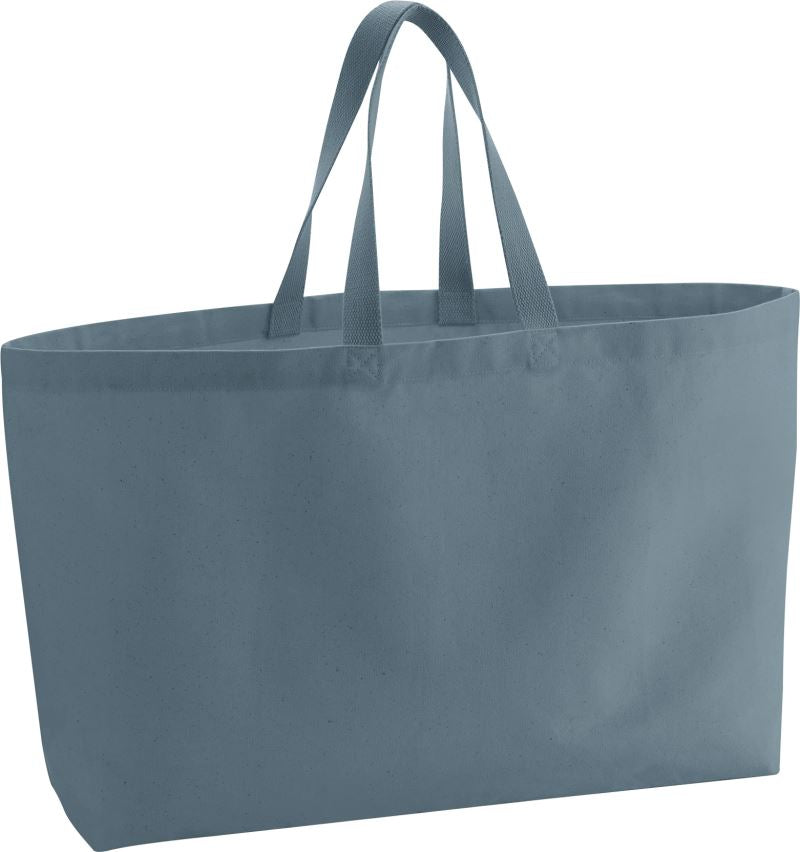 Unisex canvas Bag Westford Mill – dusty blue