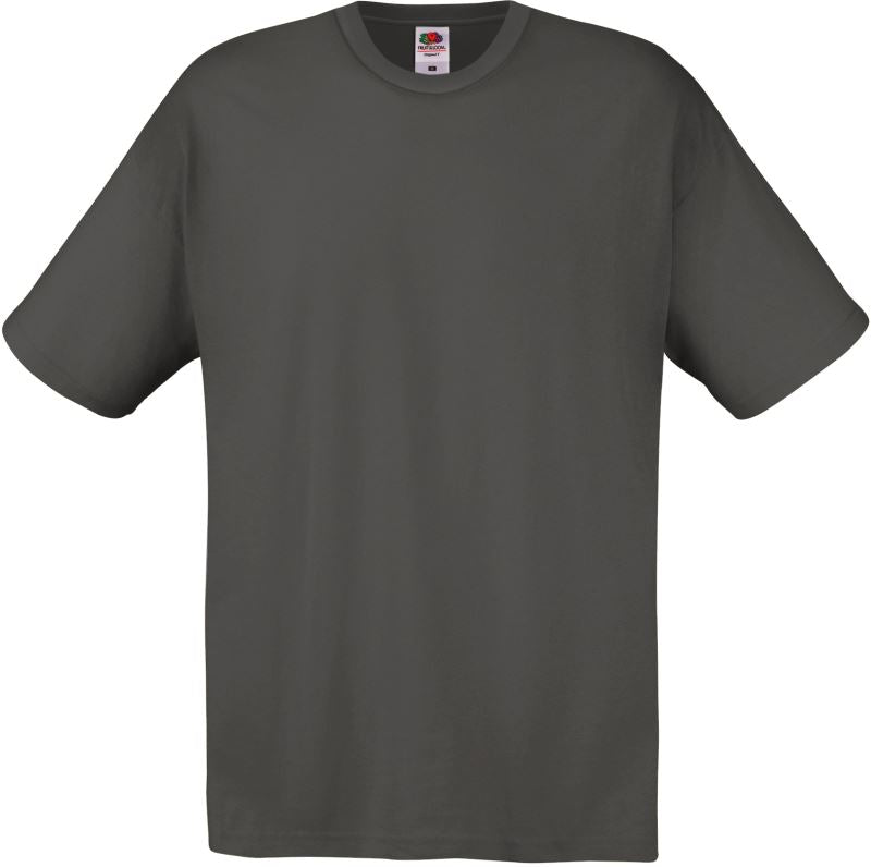 Moška kratka rokava majica F.O.L. Original T, modra barva, prilegajoča se, z okrasnim tiskom na sprednji strani.