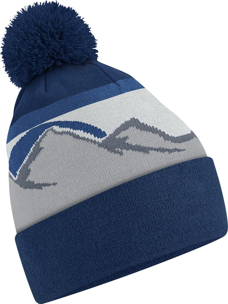 Zimska kapa z pompomom "Zimski vrhovi" - Beechfield | B395R - oblekanadom