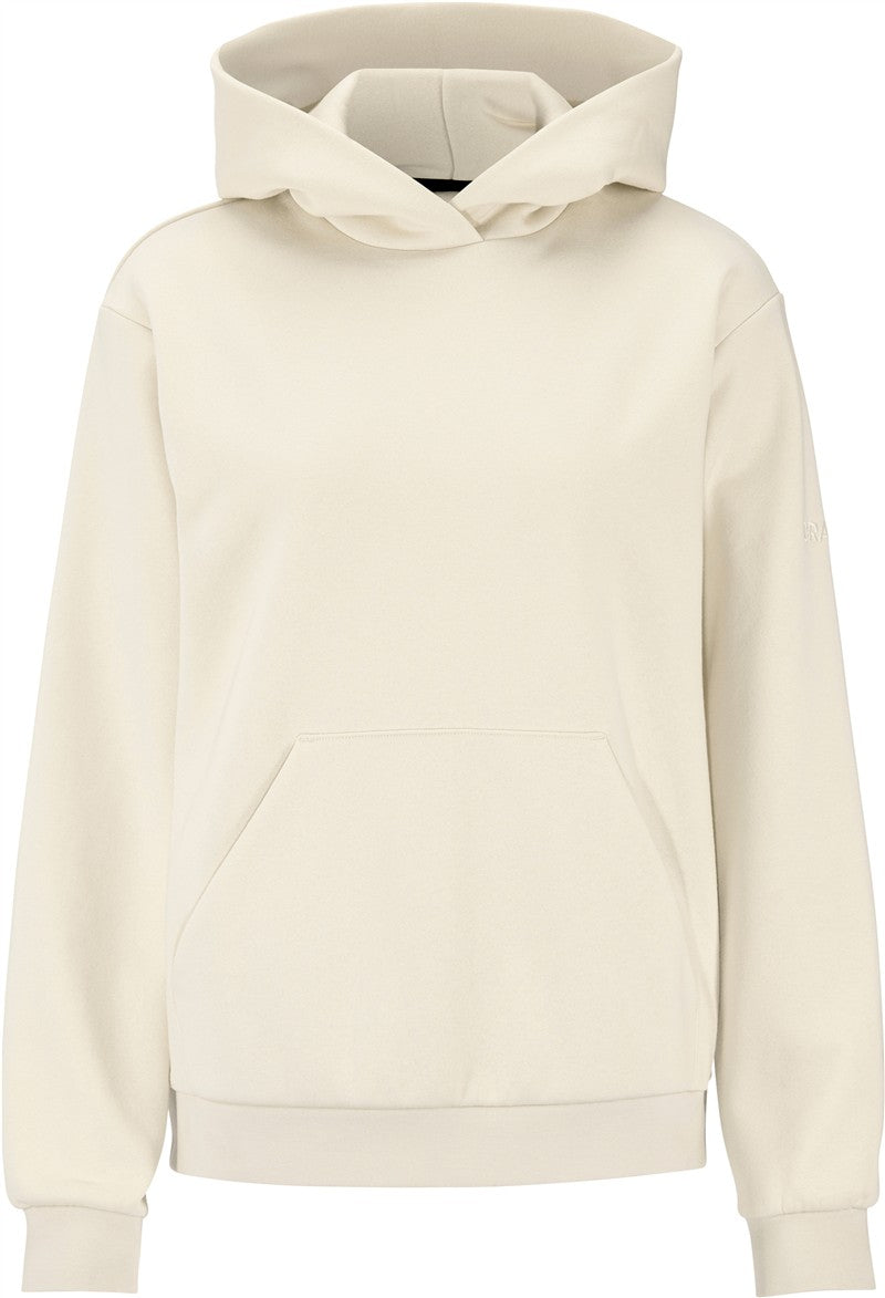Ženski pulover s kapuco Craft Corporate Community 2.0 Hoodie W - Kremno bela