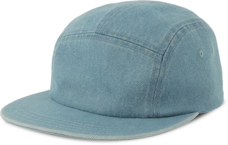 Unisex 5 Panel Denim kapa Atlantis – light denim