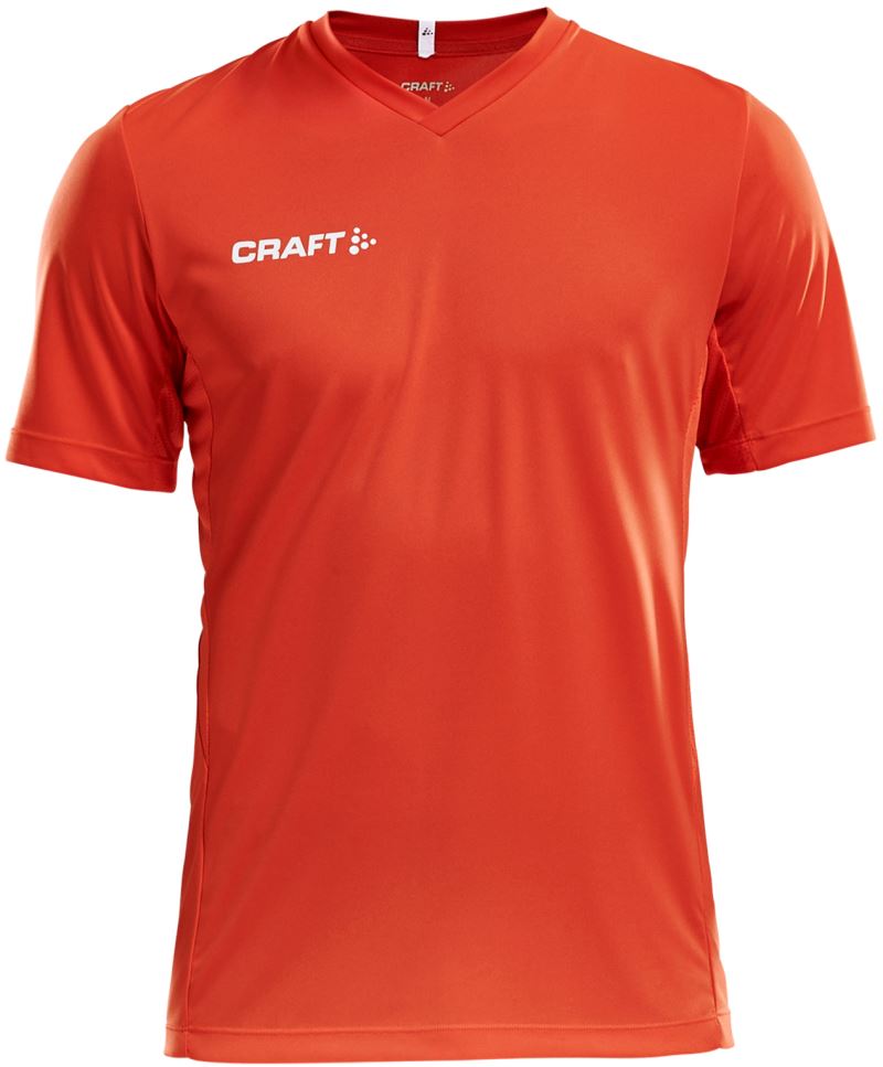 Craft Squad Go moški enobarvni športni dres, Koralno rdeča