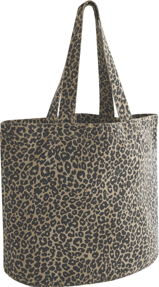 Unisex canvas Bag "Leopard" Westford Mill – vintage leopard print