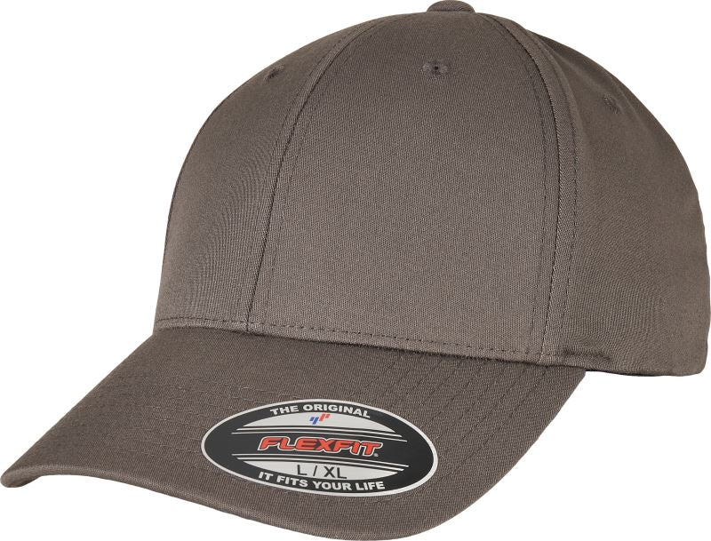 6-panelna kapa Flexfit Alpha Shape 6277AS, barva Temno siva