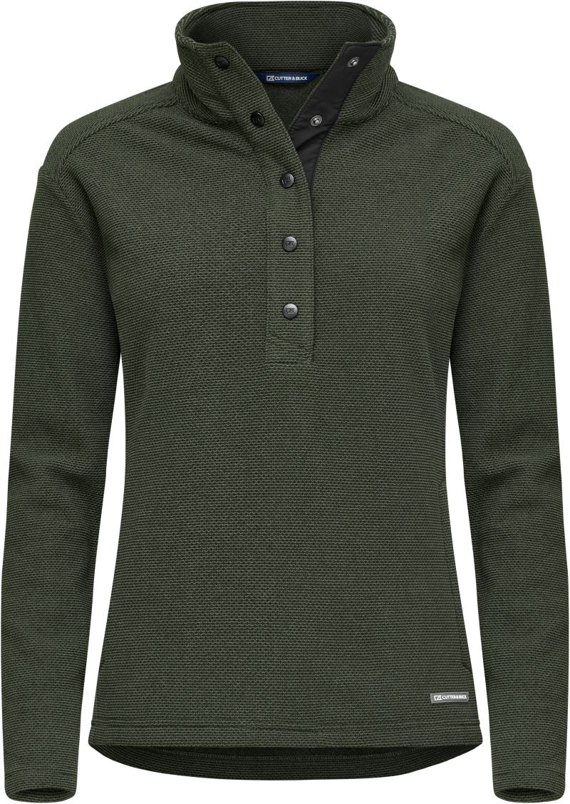 Ženska flis pulover "Hunts Point" Cutter & Buck – ivy green