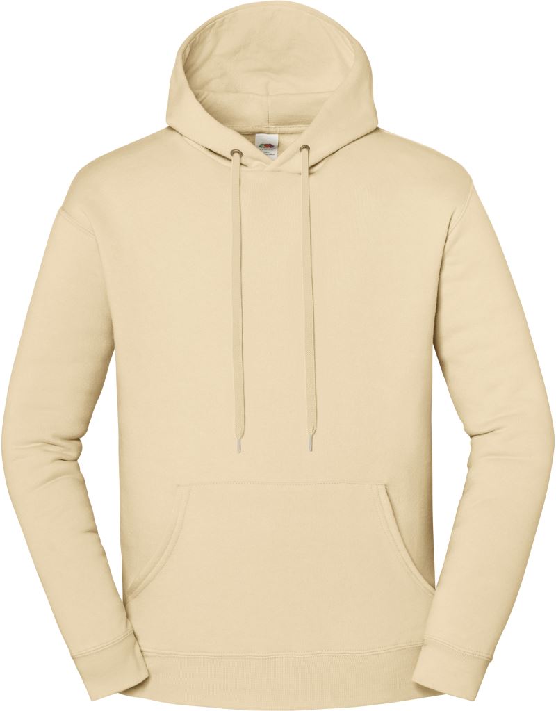 Unisex težji s kapuco pulover Fruit of the Loom – desert sand