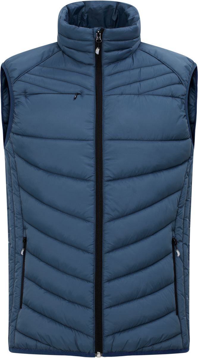 Moška Quilted brezrokavnik Clique – fog blue