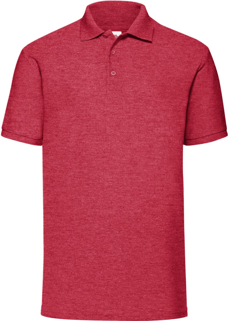 Moška polo majica F.O.L. kratki rokav, 65/35 Pique material, modra barva, primerna za vsakodnevno nošenje.