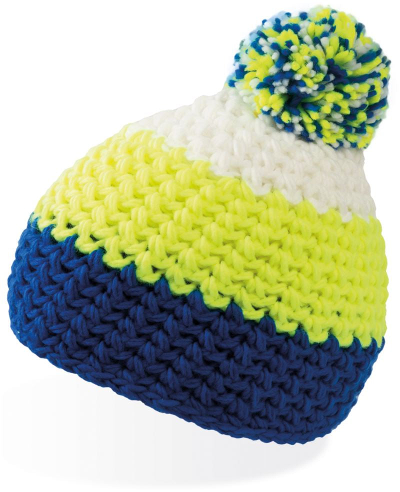 Pletena kapa "Everest Beanie" s pomponom - Atlantis - oblekanadom