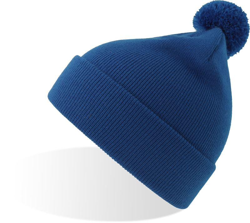 Otroška Knitted kapa Pompon Atlantis – royal