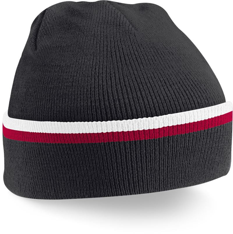 Pletena športna kapa Beechfield B471 Teamwear, primerna za športne aktivnosti, v nevtralni barvi.
