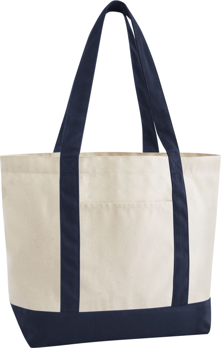 Unisex earthaware™ Organic Bag For Life Westford Mill – natural/french navy