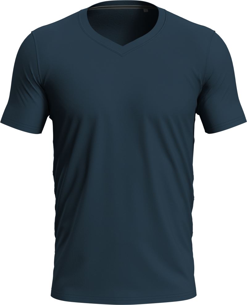 Moška Majica Kratek Rokav Stedman V-Neck T Clive - oblekanadom