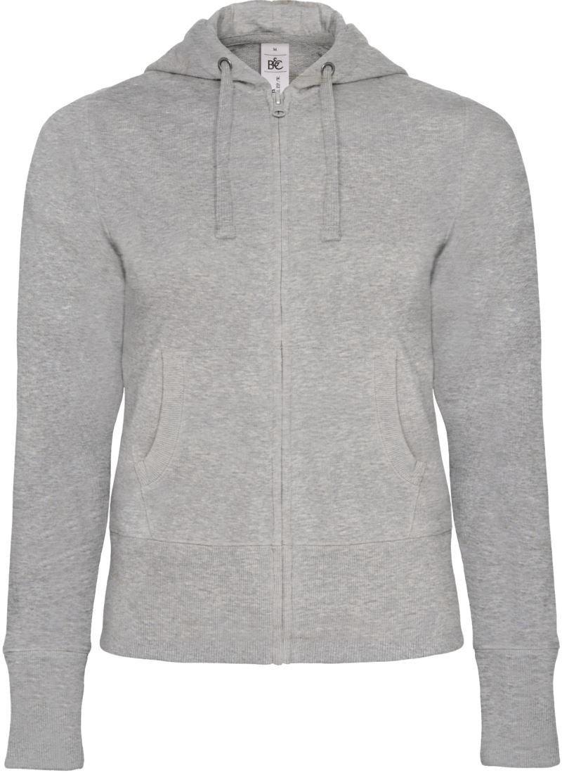 Ženski Pulover s Kapuco B&C Hooded Full Zip /women - oblekanadom