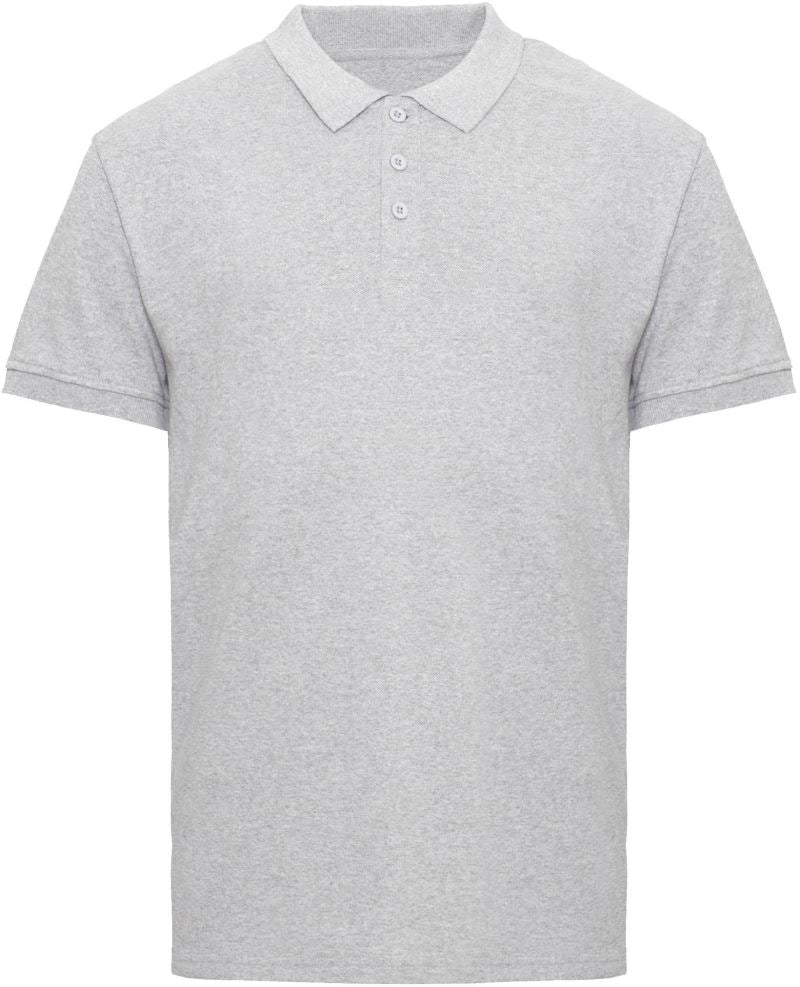 Moška polo majica Pure Waste Piqué, modra, s kratkimi rokavi, elegantna in udobna za vsakdanjo rabo.