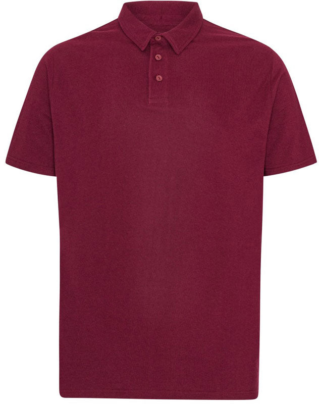 Uniseks polo majica Neutral Tiger T20090, modra z živalnim vzorcem, prikazana na modelu.