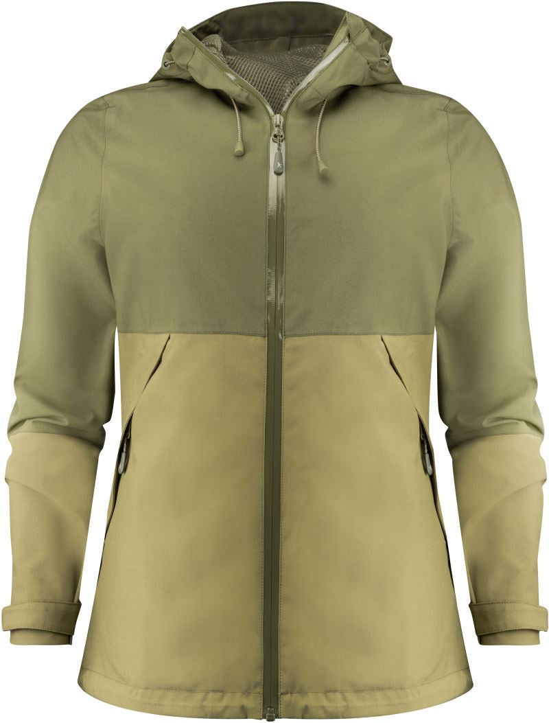 Ženska Rain jakna "Two-Tone" James Harvest – moss green