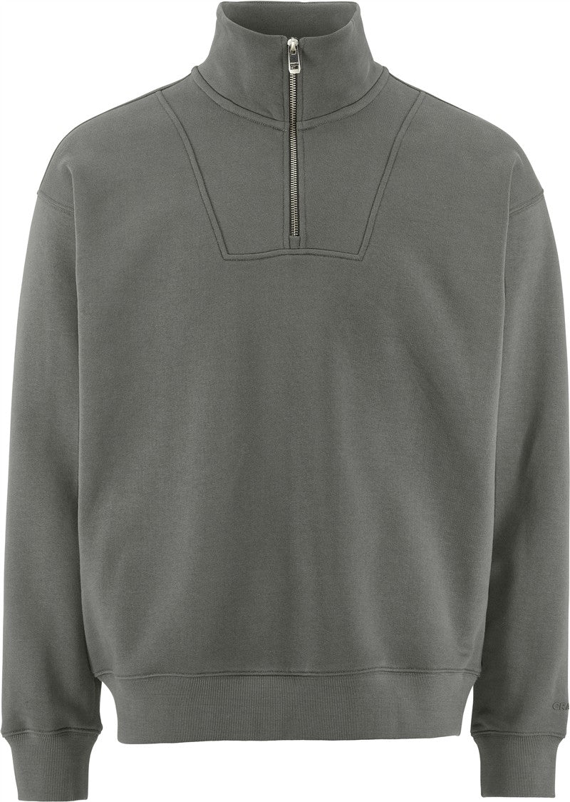 Moški pulover s kratko zadrgo Craft Corporate Frequent Hz Sweatshirt M - Lava