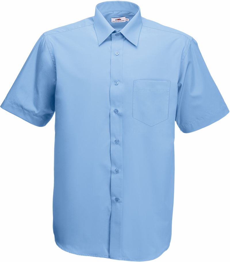 Moška Srajca s Kratkimi Rokavi F.O.L. Poplin Shirt SSL - oblekanadom