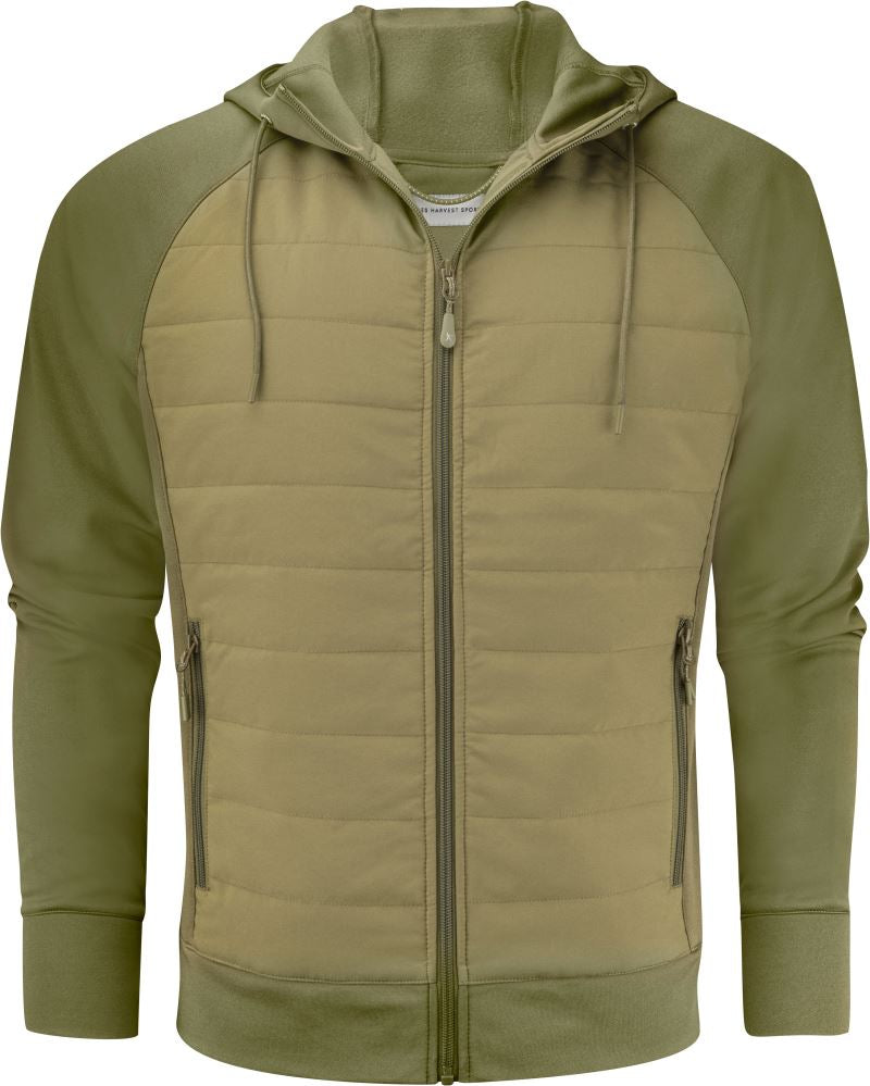 Moška Hybrid jakna "Two-Tone" James Harvest – moss green
