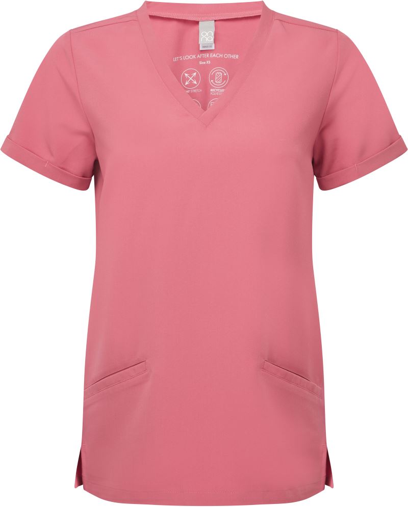 Ženska tunika z elegantnim V-izrezom in fleksibilnim materialom - Onna | NN310 - oblekanadom