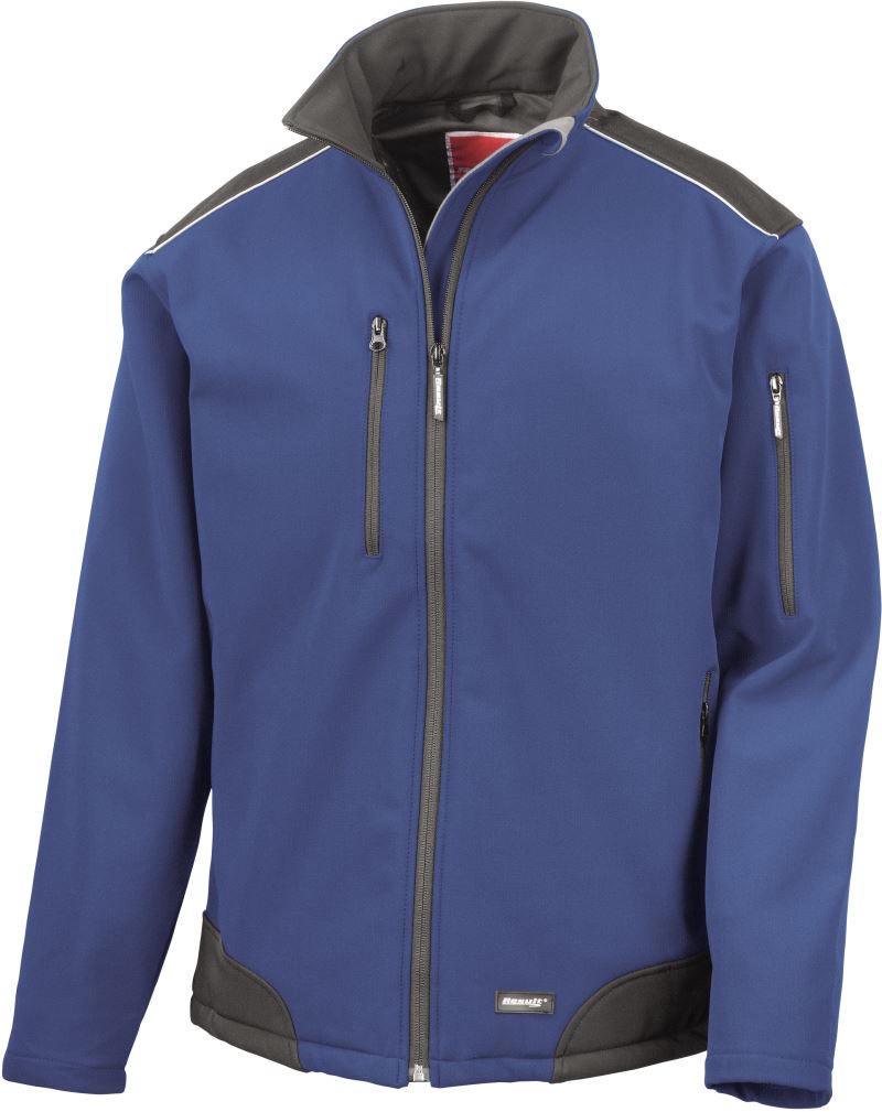 Result Work-Guard men's jacket, durable workwear jacket with front pockets and sturdy design, suitable for industrial or outdoor use.