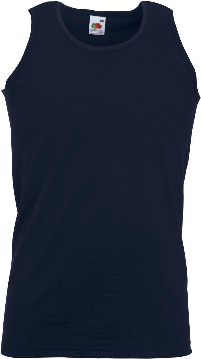 Moška kratka majica F.O.L. Athletic vest, športni kroj, modra barva, primerna za vadbo in prosti čas.