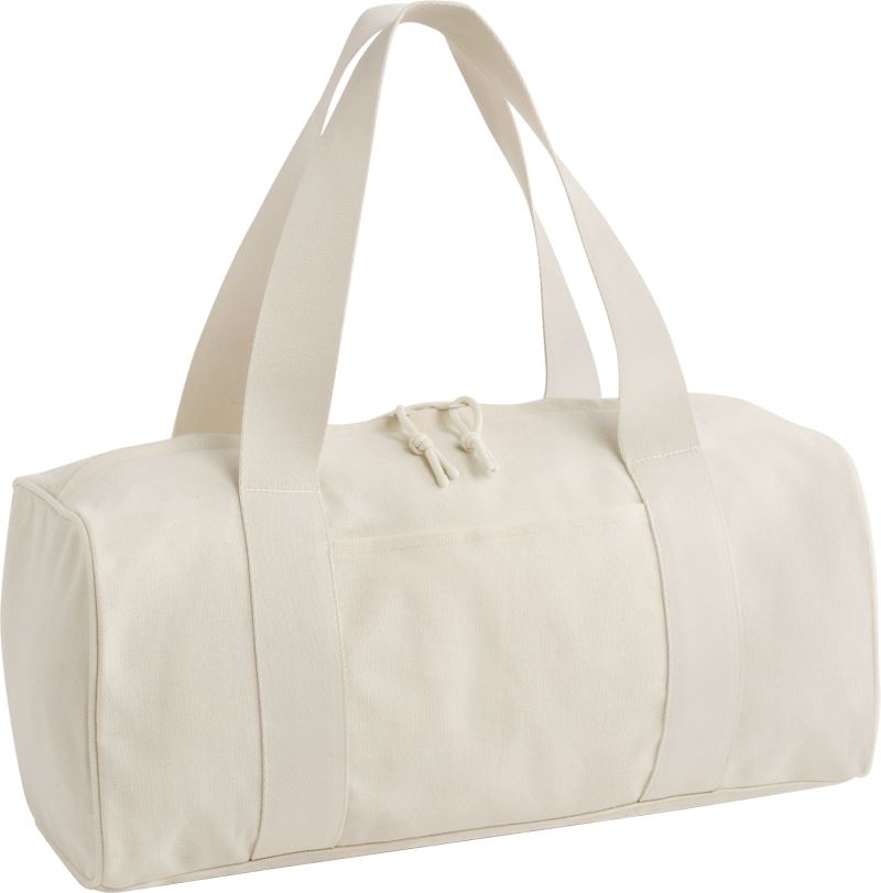 Unisex round Sports Bag "Edit Duffle" BagBase – natural/natural