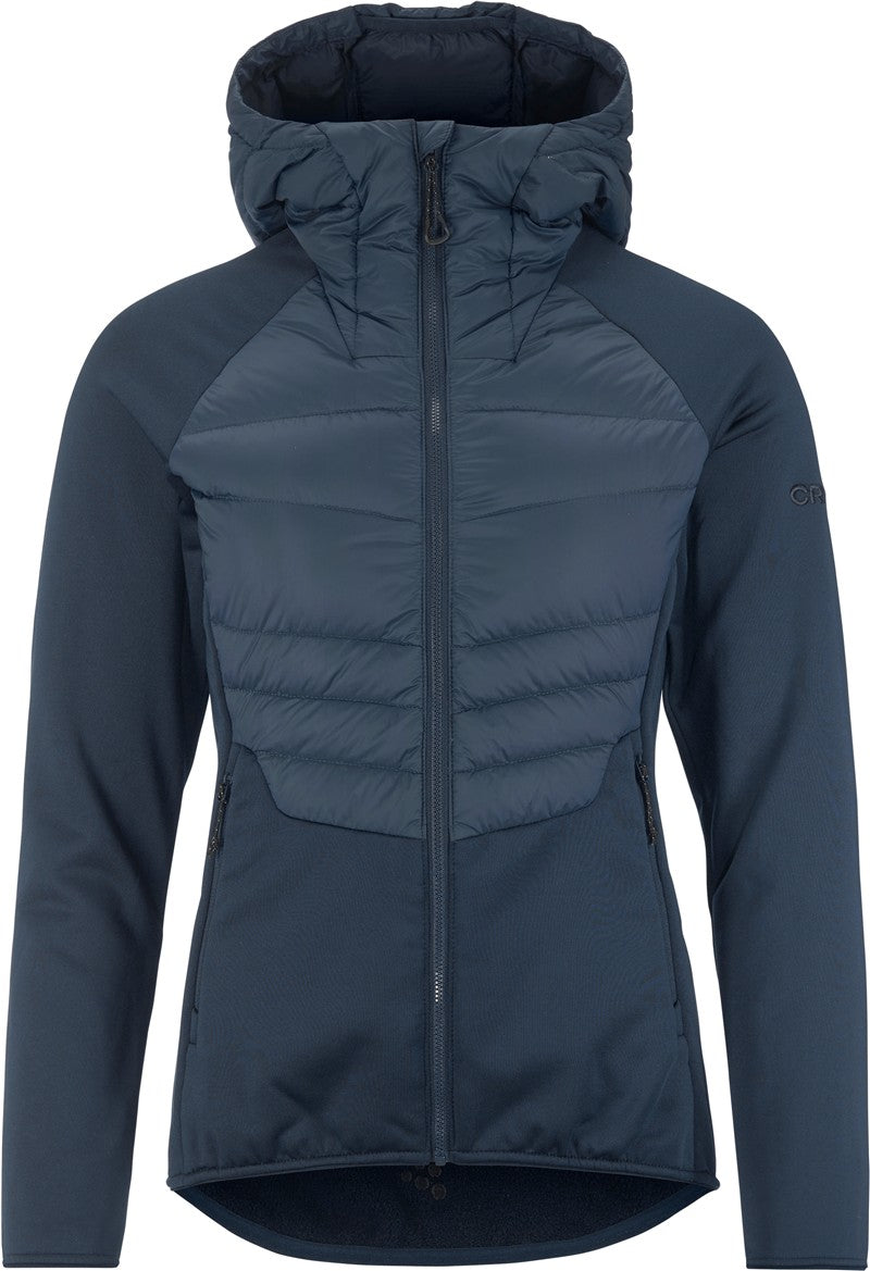 Ženska hibridna jakna Craft Corporate ADV Explore Lt. Hybrid Jkt W - Živo oranžna