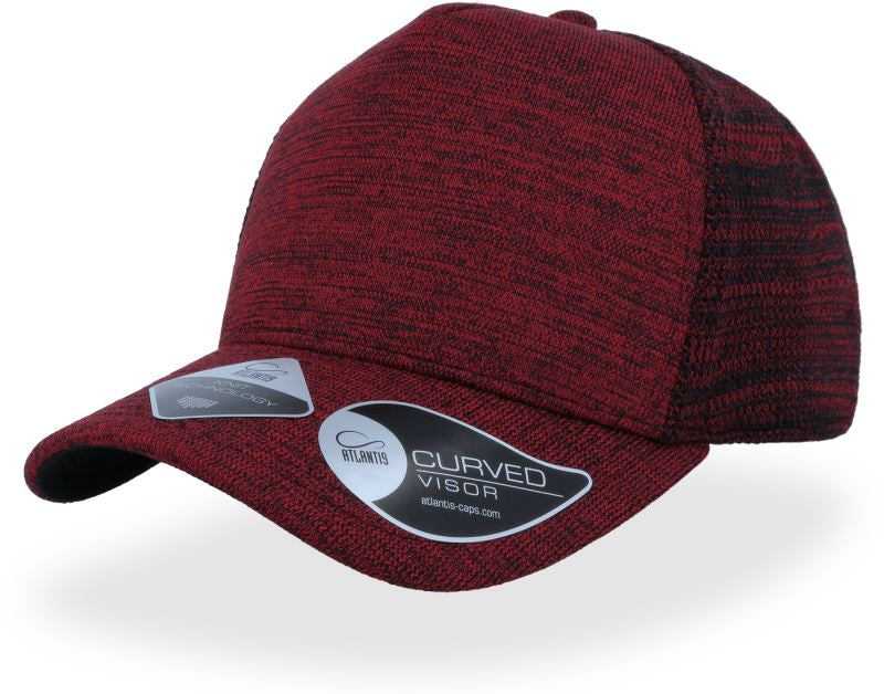 5-panelni tovornjakarski klobuk "Pleteni slogi" - Atlantis | Pleteni klobuk - oblekanadom