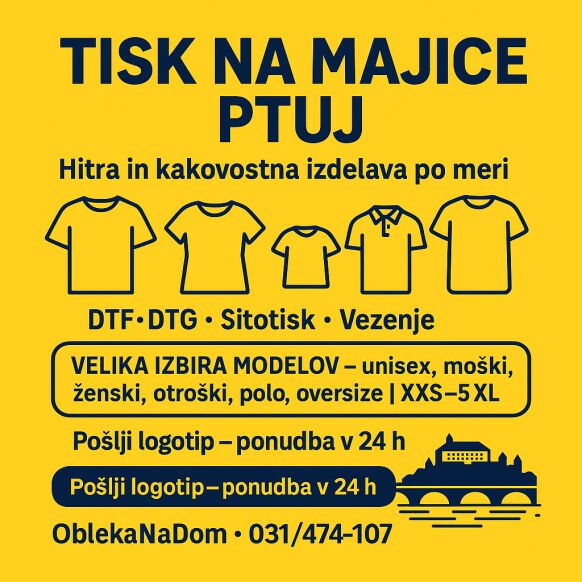 tisk na majice ptuj