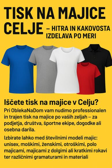 tisk na majice celje