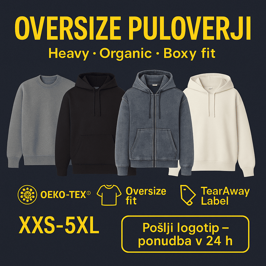 Oversize puloverji