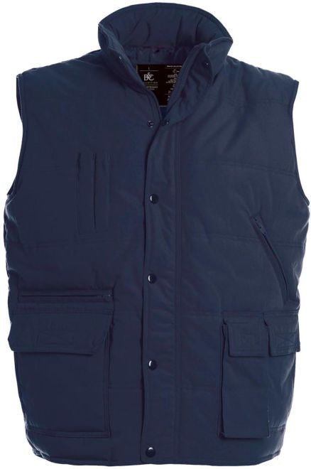 Moški delovni podloženi telovnik B&C Bodywarmer Explorer