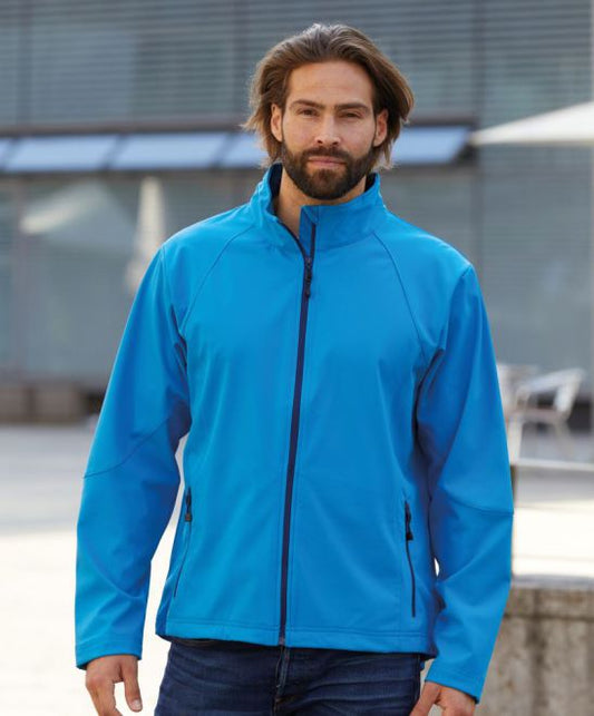 Moška troslojna softshell jakna James & Nicholson JN 1020