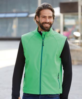 Moški troslojni softshell telovnik James & Nicholson JN 1022